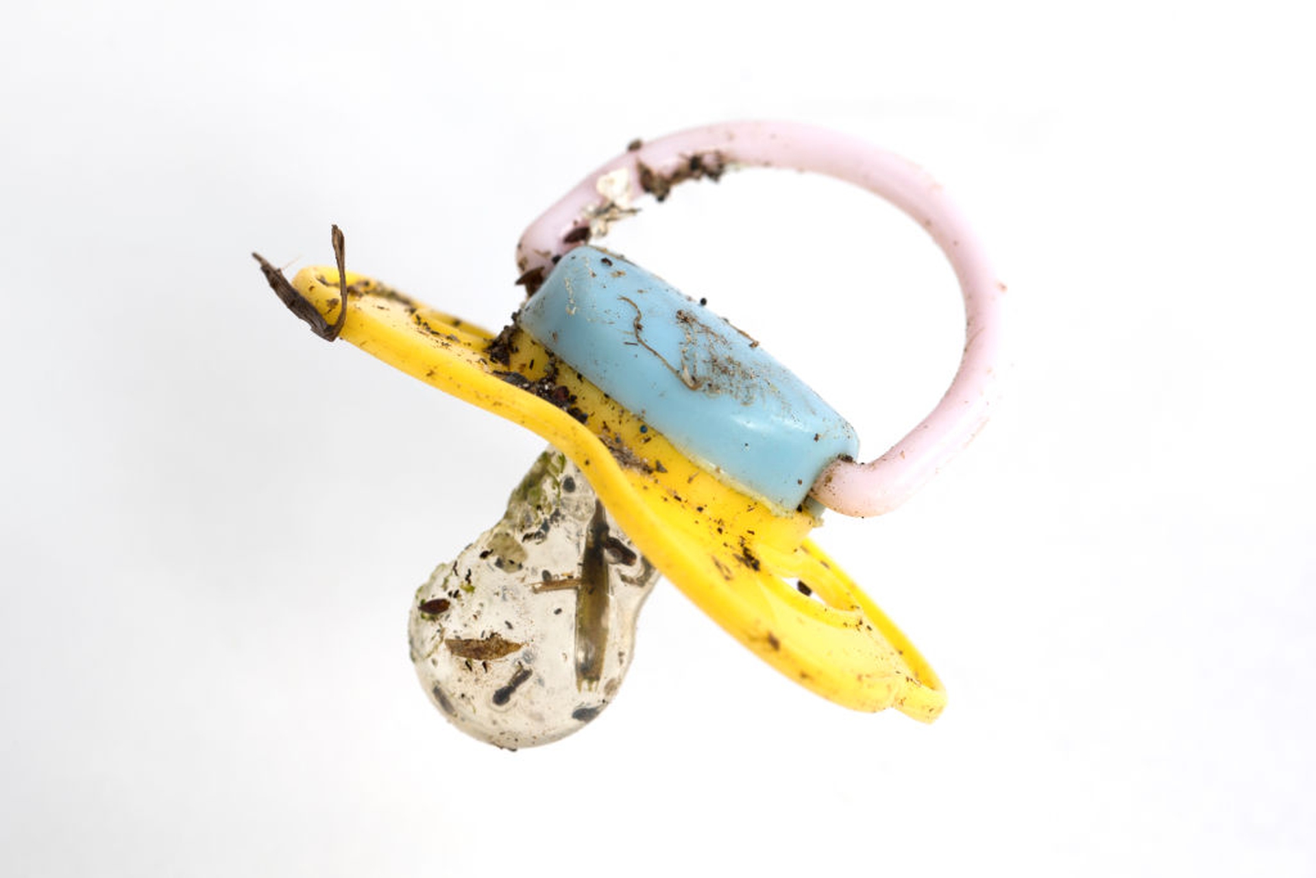 Plastic found along the UK coastline