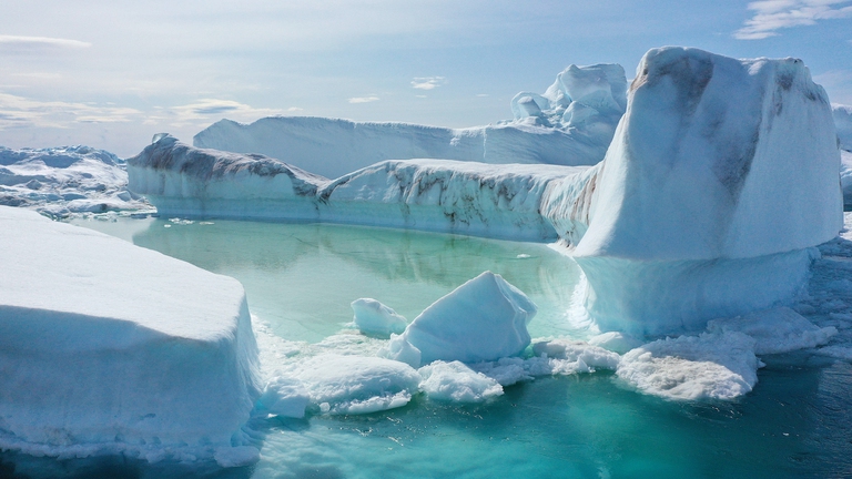 Scioglimento dei ghiacci in Groenlandia