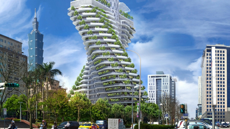 torre assorbe carbonio