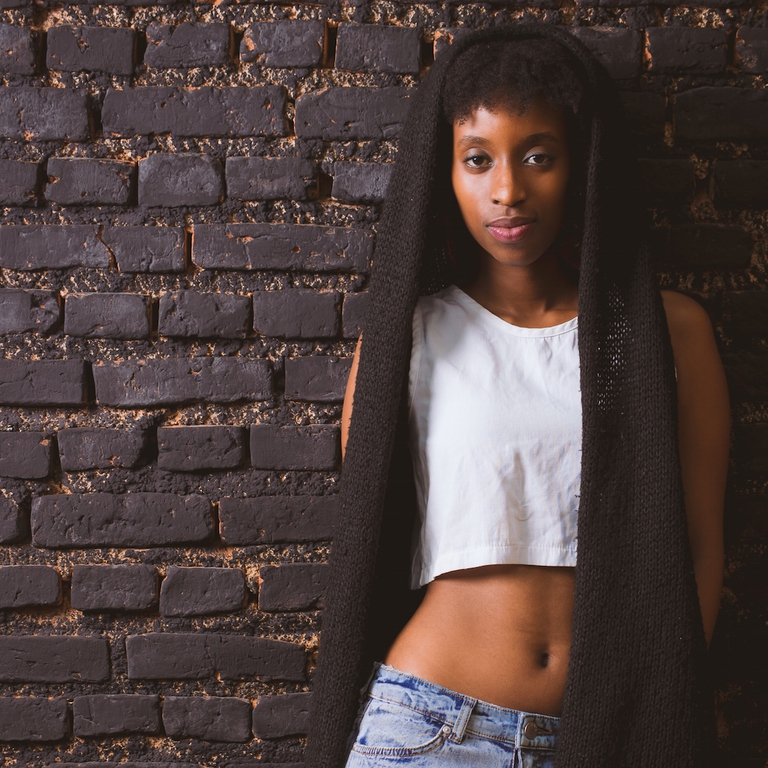 Angel Mutoni, the young and talented Rwandese female rapper © Chris Schwagga