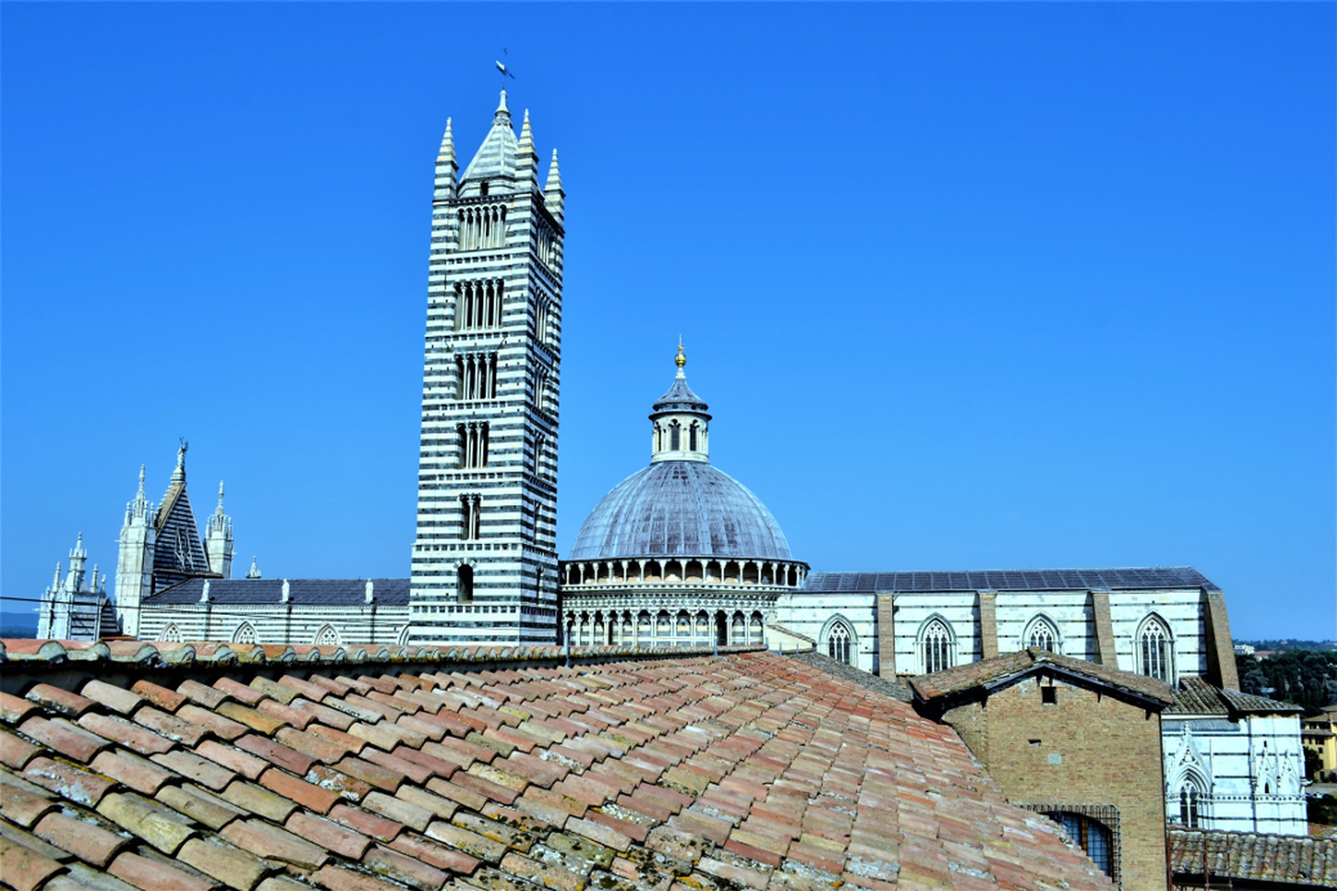 Siena, il panorama sul Duomo