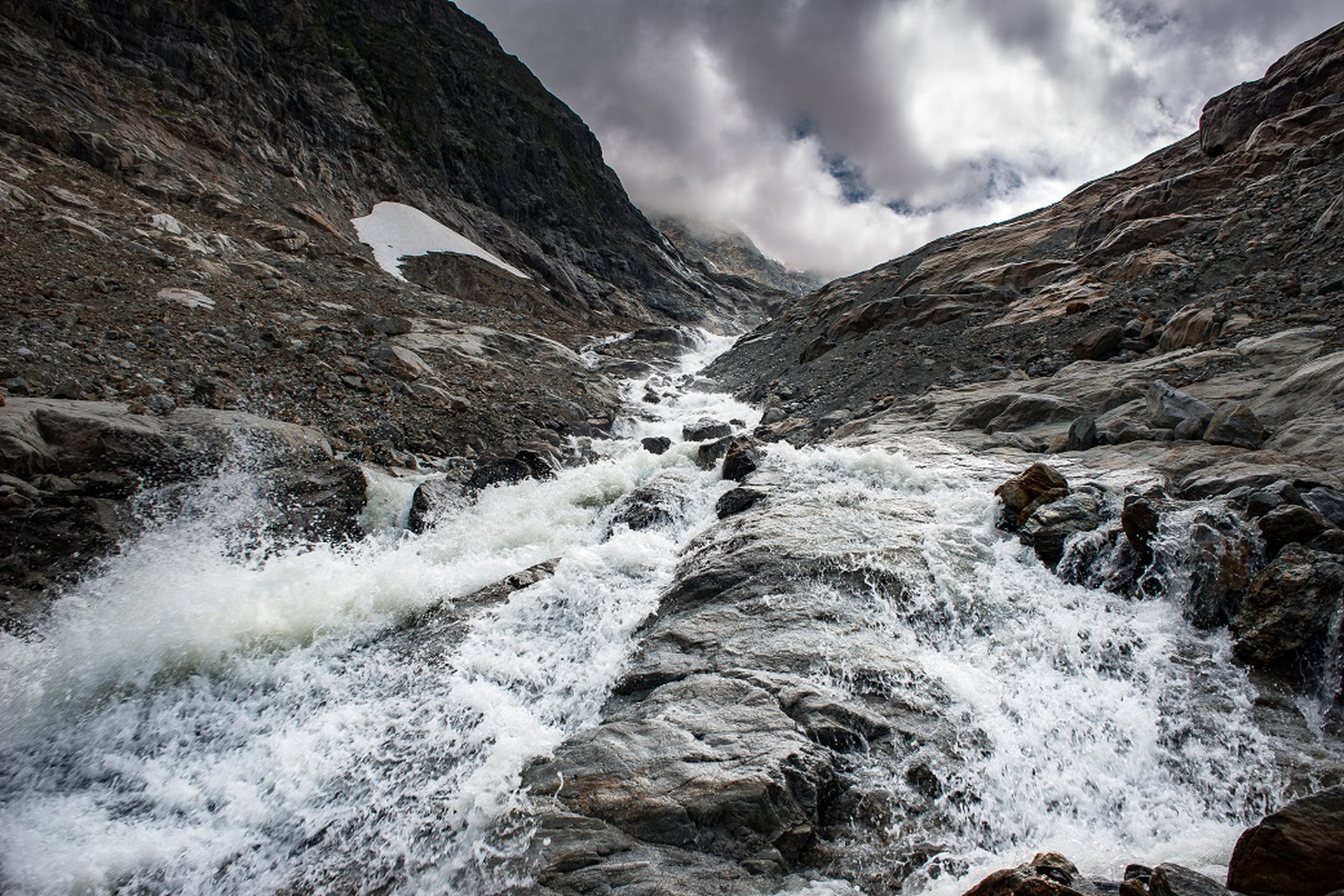 Acqua del Steingletscher