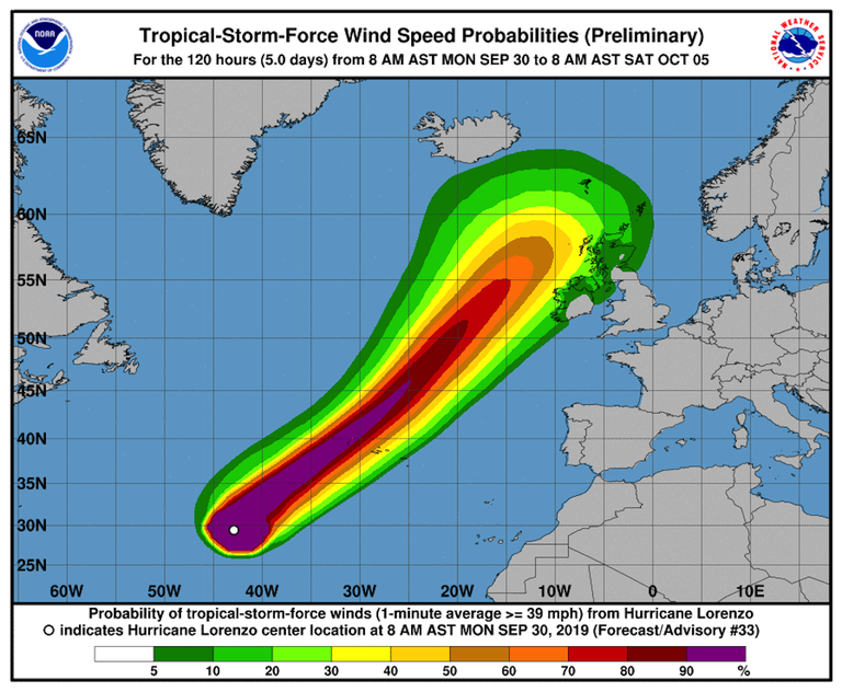 uragano lorenzo