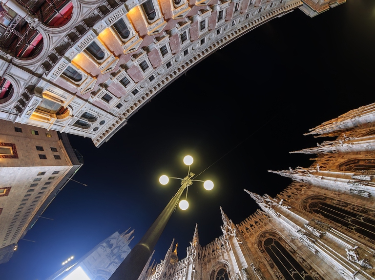Duomo di Milano di sera