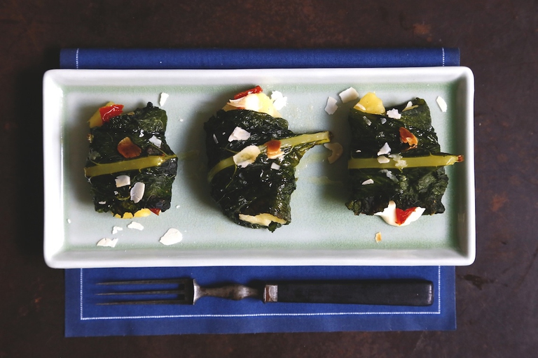 involtini di cavolo nero