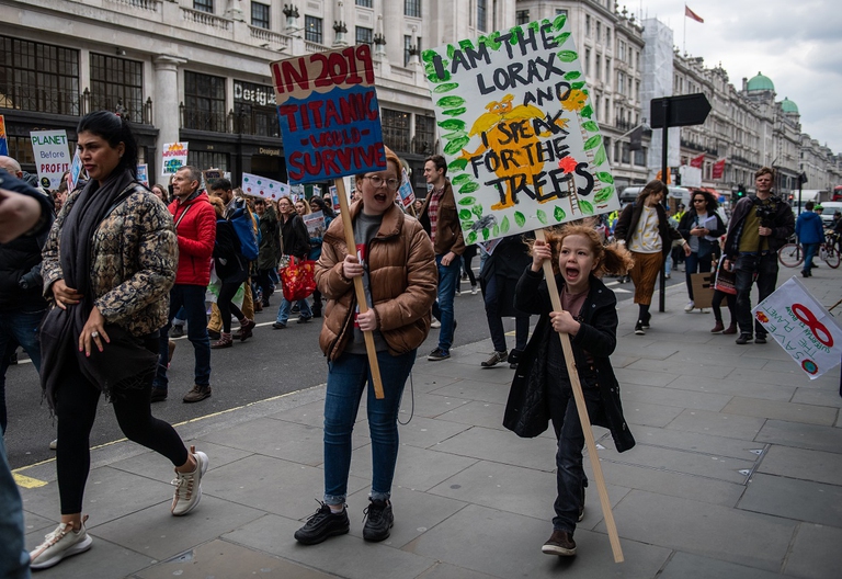 Marcia del movimento YouthStrike4Climate