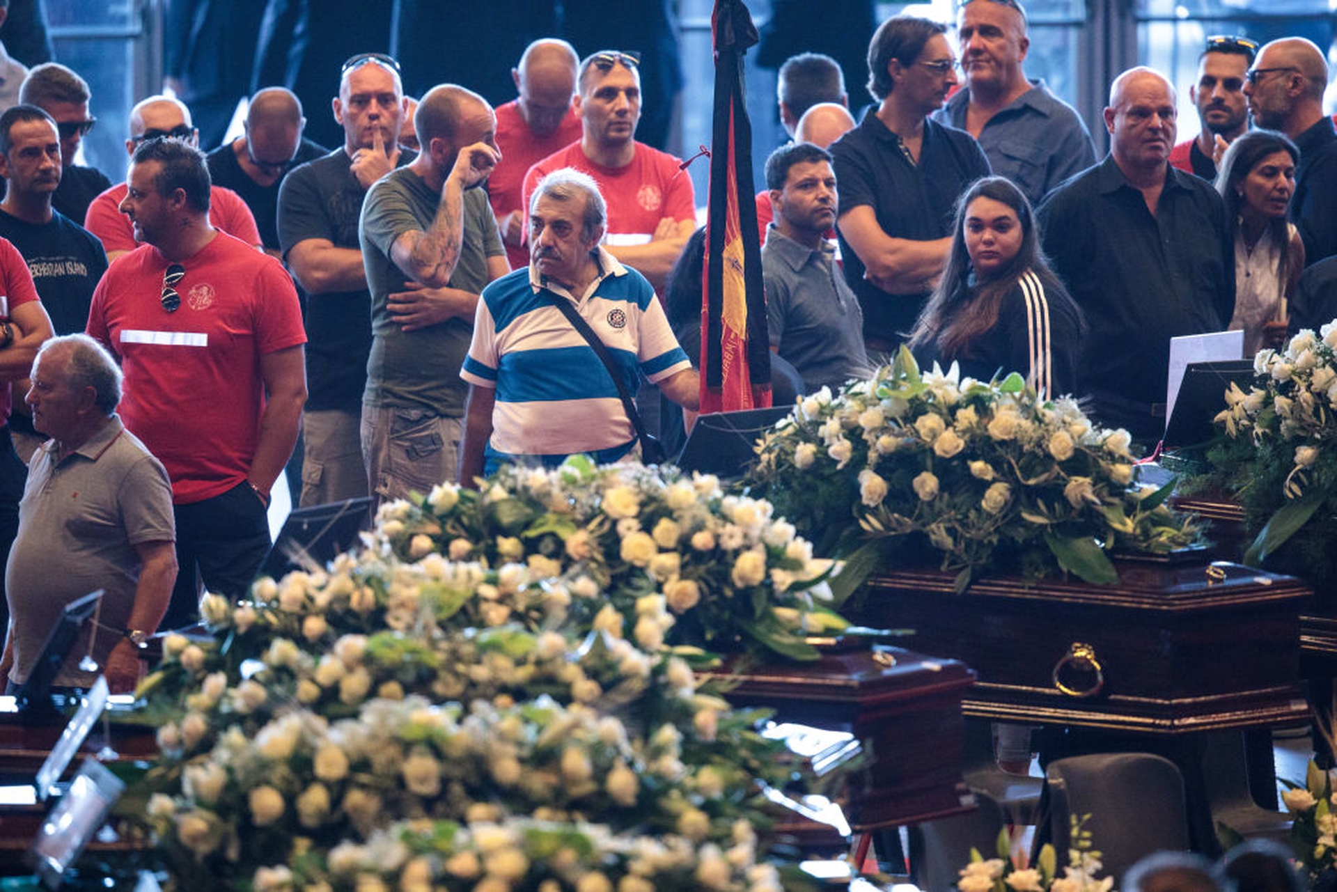 Funerali di stato per le vittime del crollo del ponte Morandi