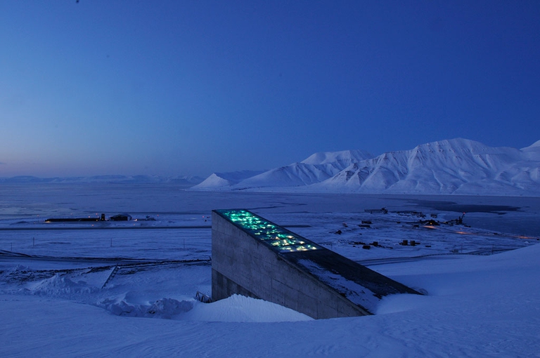 Svalbard global seed vault deproducers