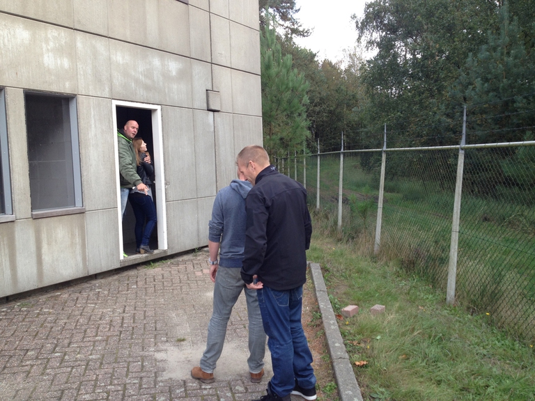 Esercitazione di Westerman presso l'accademia di polizia di Ossendrecht, Paesi Bassi