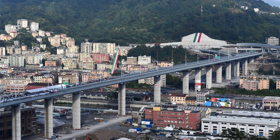 Inaugurato Il Genova San Giorgio, Il Nuovo Ponte Che Sostituisce Il Morandi