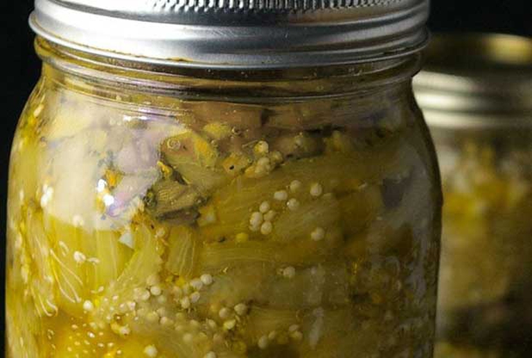 aubergine preserve