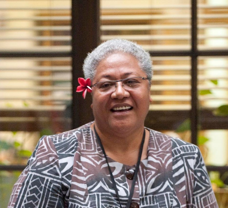 La premier incaricata di Samoa, Naomi Mataafa