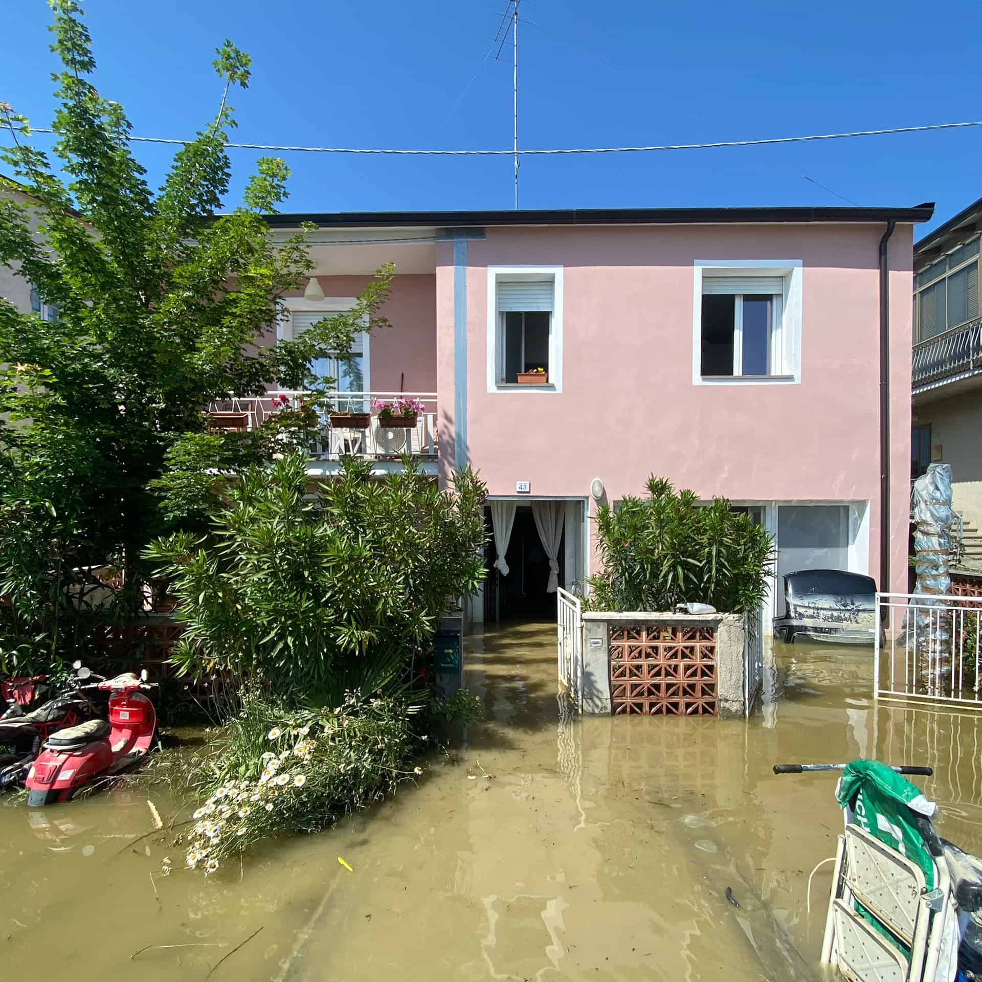 Rischio sanitario dopo l'alluvione