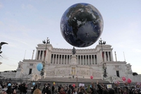 Marcia per il clima. Le immagini dei 15mila a Roma