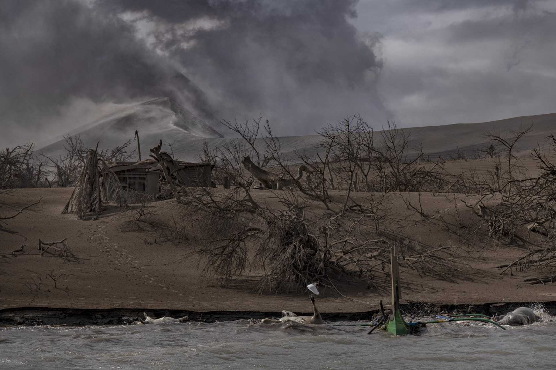 Le foto dell'eruzione del vulcano Taal nelle Filippine
