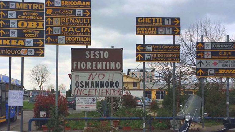 Gli abitanti di Sesto Fiorentino dicono no all'inceneritore @ Gloria Schiavi