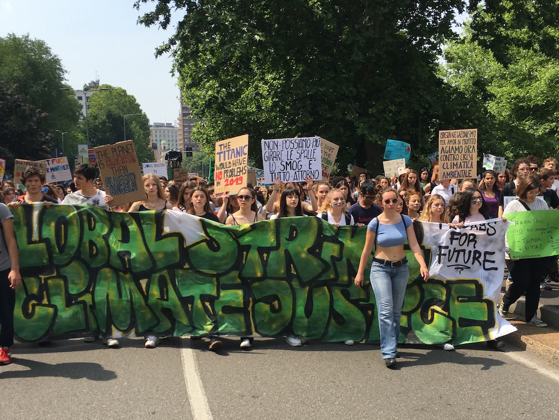 The second Global strike for the future on 24 May