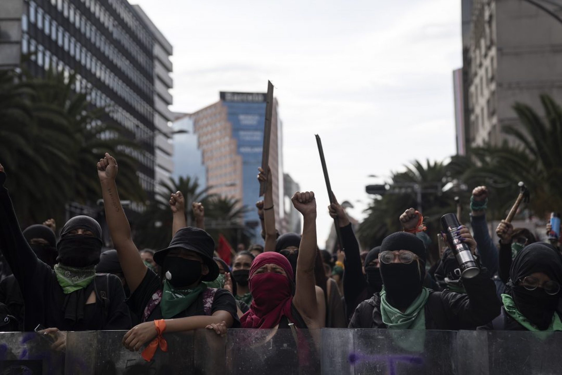 La protesta delle donne messicane per il diritto all'aborto
