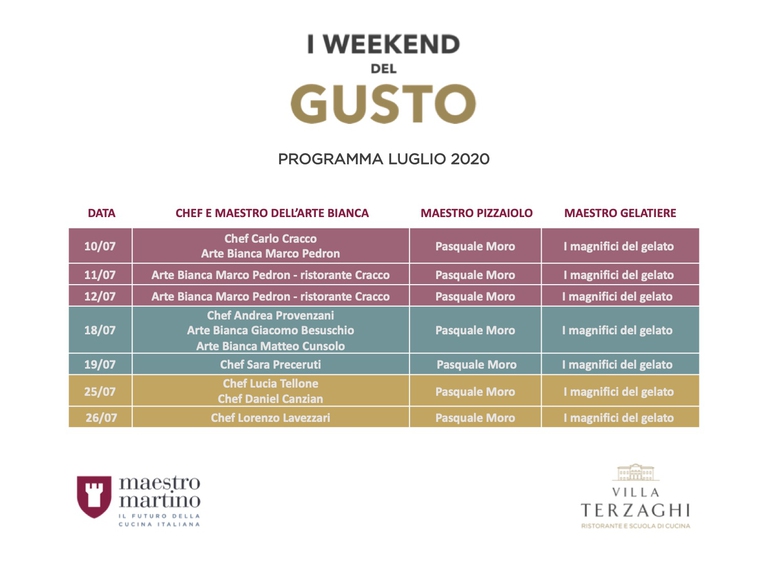 weekend del gusto Carlo Cracco