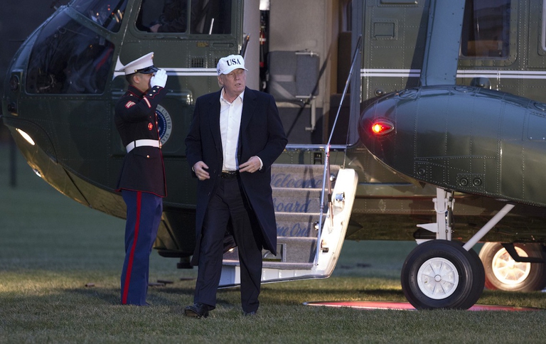 donald trump first year as presidente