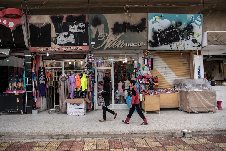Mosul strade negozi