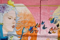 Chi è Pepe Gaka, giovane artista italiano che ha dipinto il murale più “alto” d’Asia