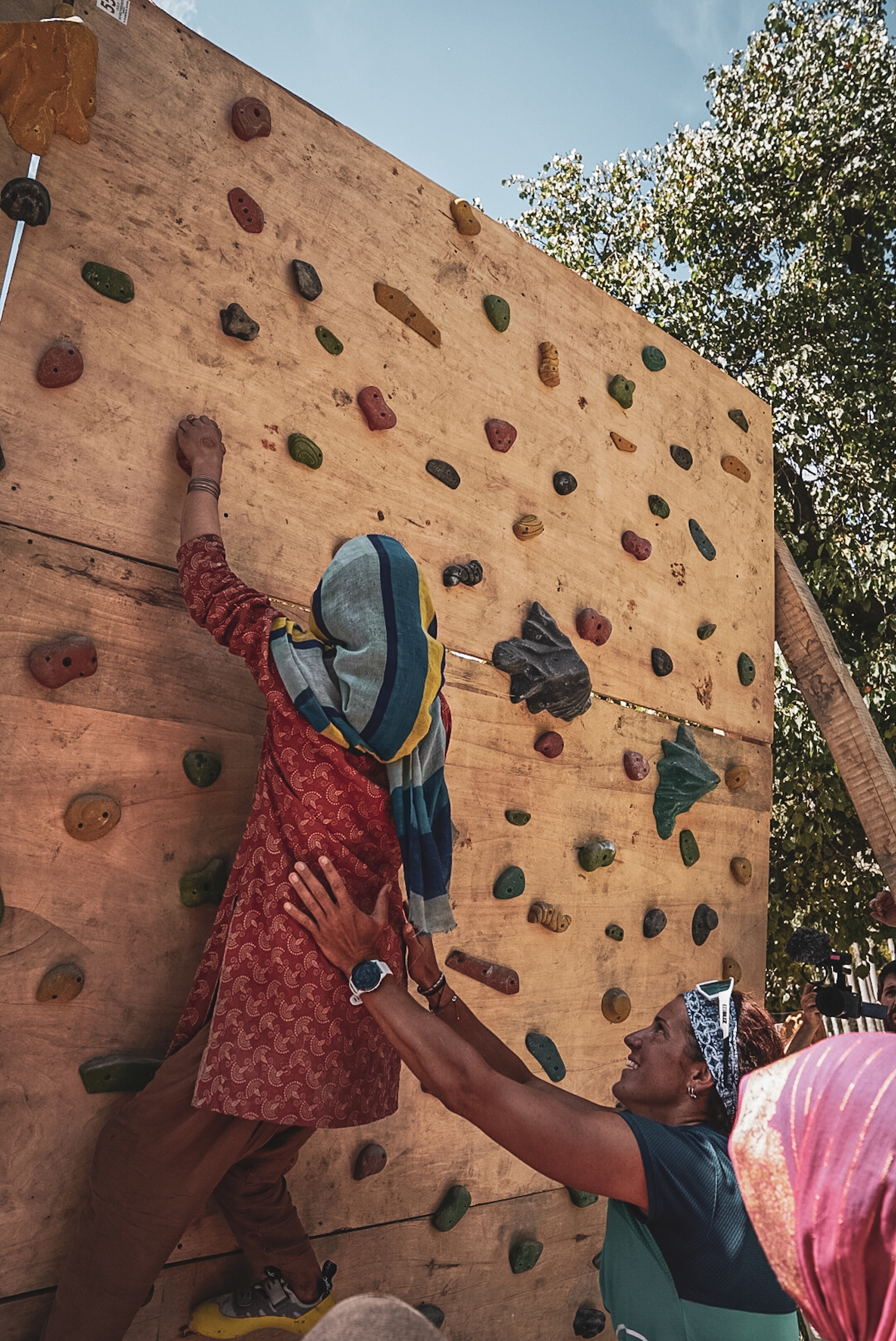 Climbing for a reason, Tamara Lunger