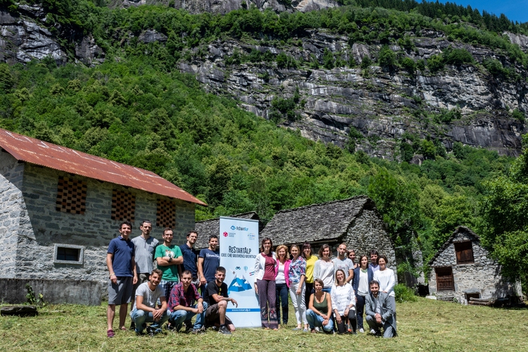 Partecipanti al campus ReStartAlp 2018
