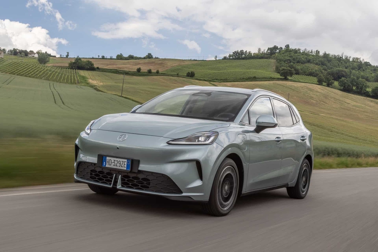 MG4, Urban, test drive, auto elettrica