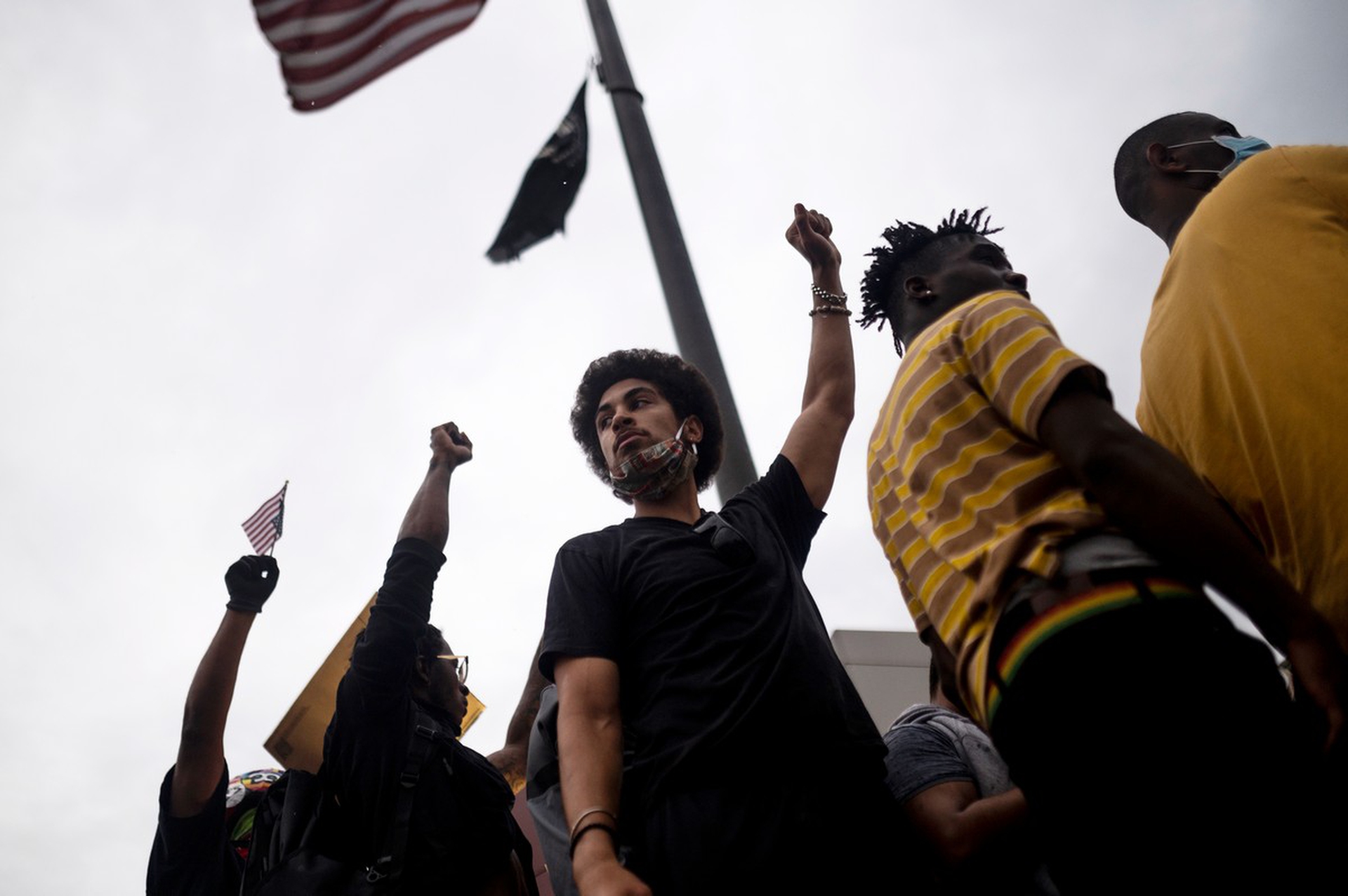 Le proteste per George Floyd, ucciso dalla polizia a Minneapolis