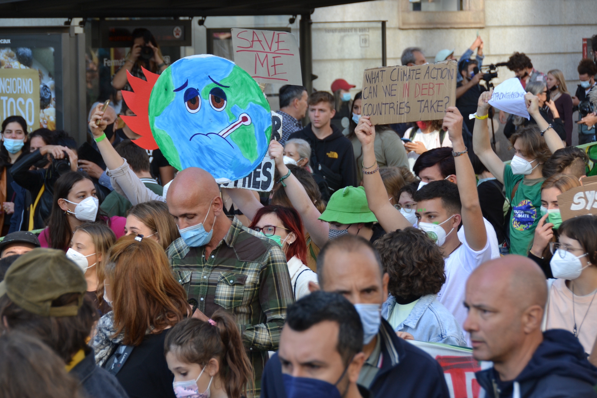 Corteo per il clima 1 ottobre Milano7