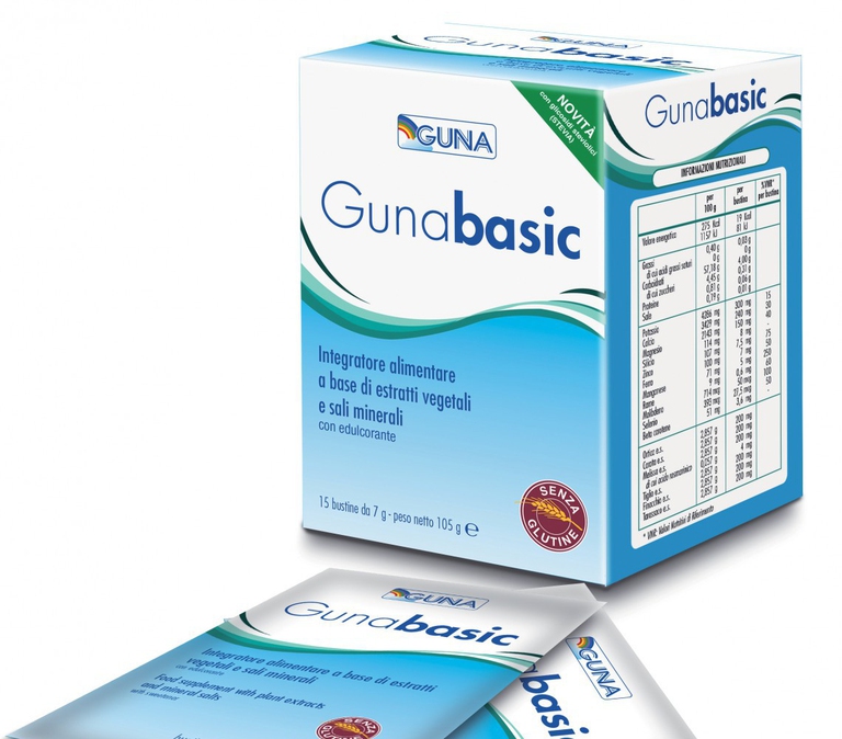 Guna basic è l'integratore giusto per ristabilire l'equilibrio acido-base © Guna