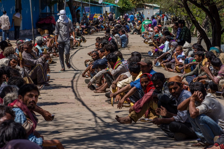 India's coronavirus lockdown, migrant workers, homeless, government, food aid