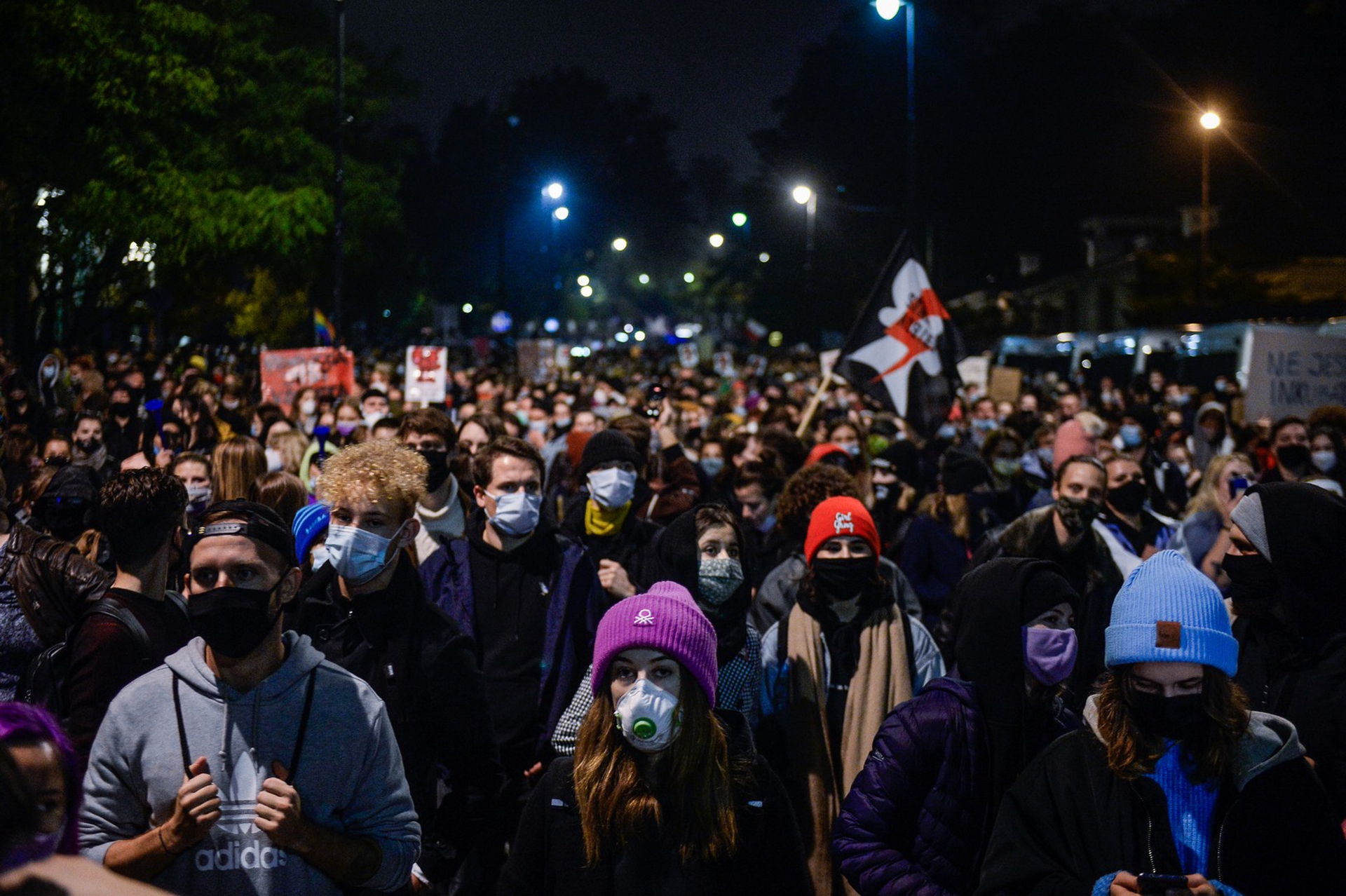 Le proteste in Polonia contro la legge sull'aborto