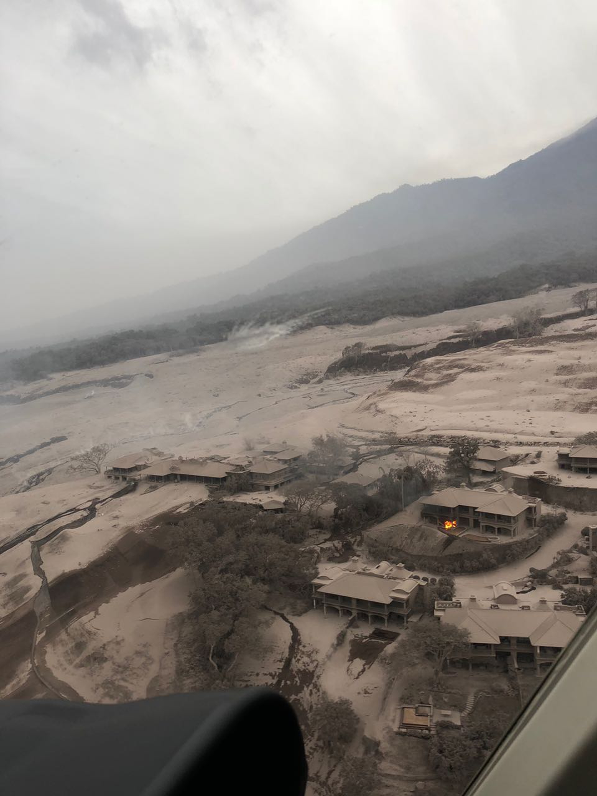 L'eruzione del vulcano Fuego, in Guatemala