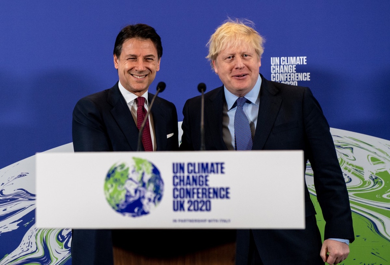 giuseppe conte e boris johnson