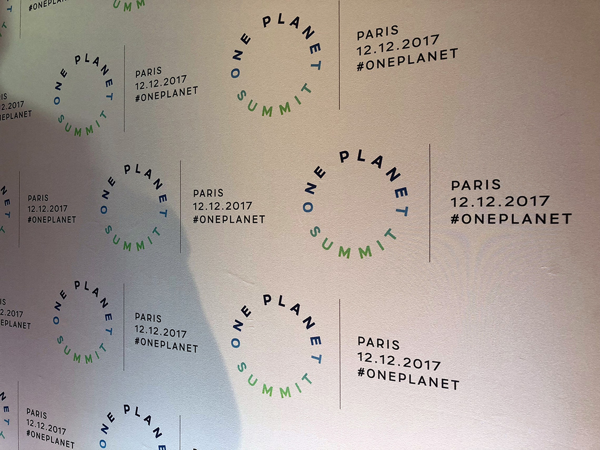 Le foto del One Planet summit del 12 dicembre 2017