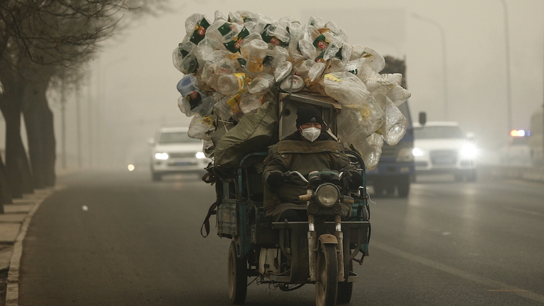 Le città cinesi sono tra le più colpite dall'inquinamento ©Lintao Zhang/Getty Images