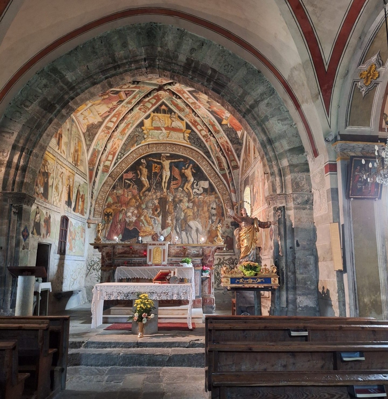 Gli affreschi di Hans Clemer nella Parrocchiale di Santa Maria Assunta a Elva