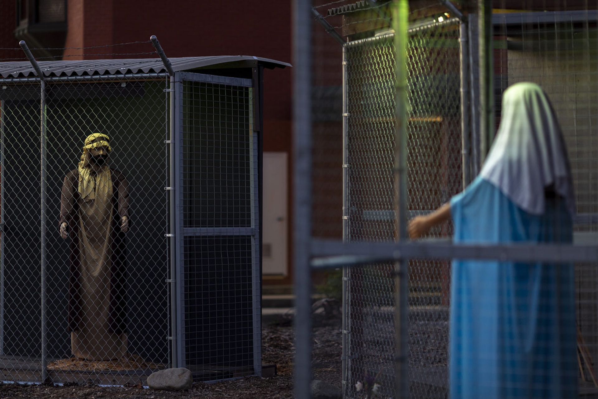 La Sacra famiglia nella Natività di Claremont