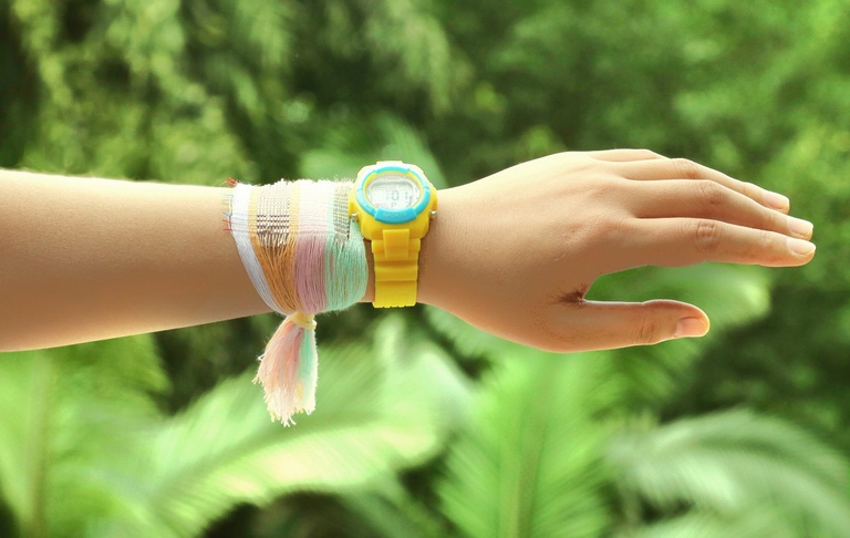 tessuto energia orologio