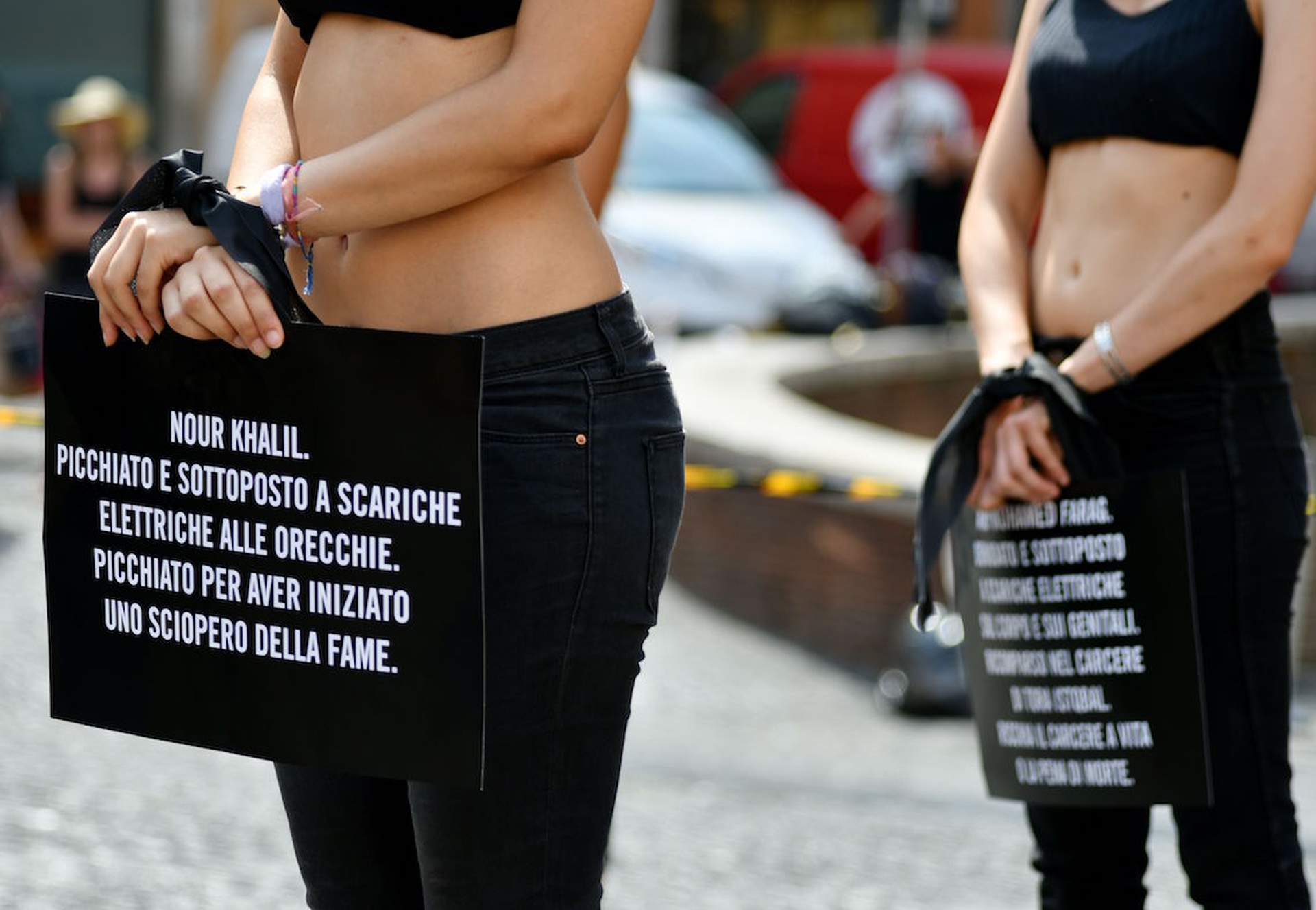 Manifestazione Amnesty International Egitto840