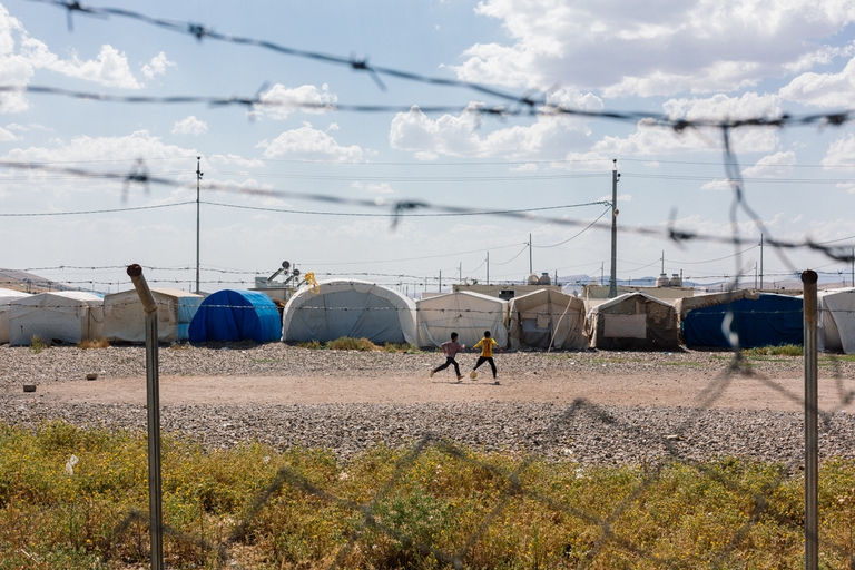 In Iraq sono ancora due milioni le persone che vivono nei campi o negli insediamenti informali © Sébastien Duijndam/Action contre la Faim
