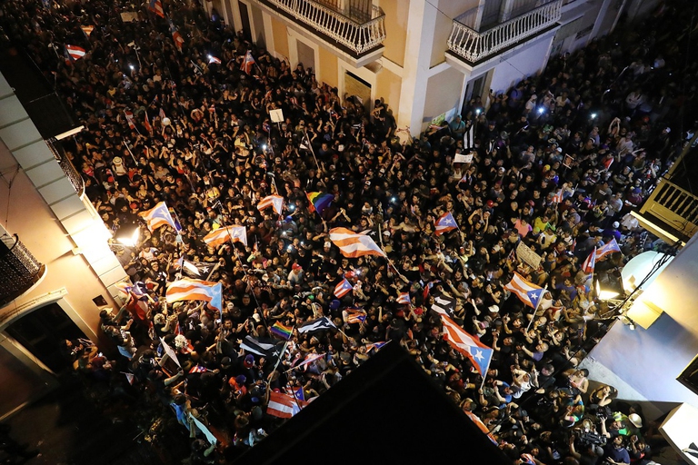 Le proteste a Porto Rico contro Ricardo Rosselló