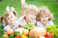 I bambini che seguono un’alimentazione sana sono più felici
