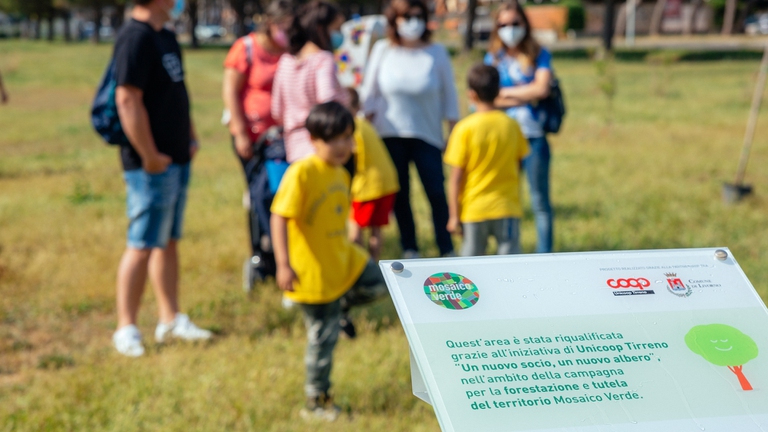 Il Comune di Livorno insieme a Unicoop Tirreno per inaugurare 900 alberi