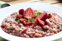 Risotto alle fragole