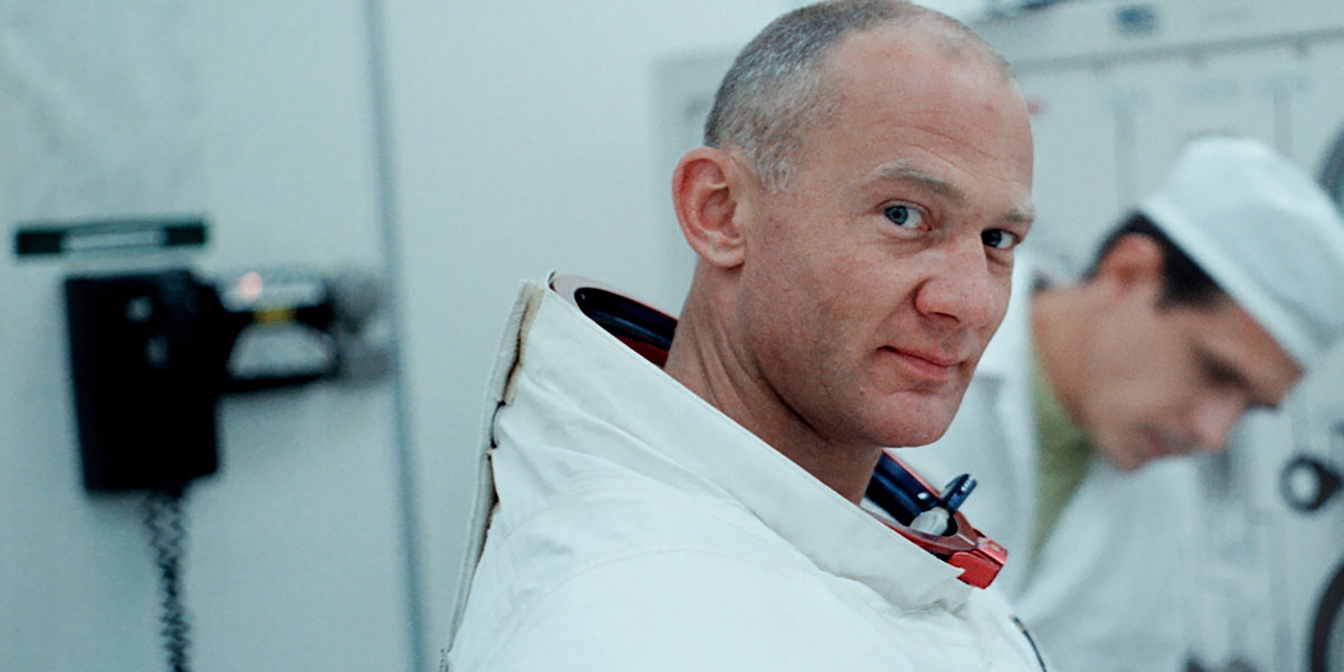 L'astronauta Buzz Aldrin nel film Apollo 11