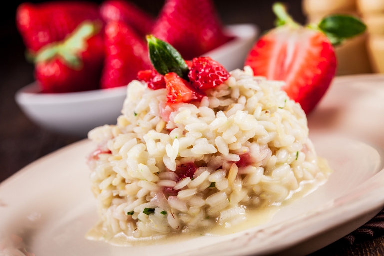 Risotto alle fragole