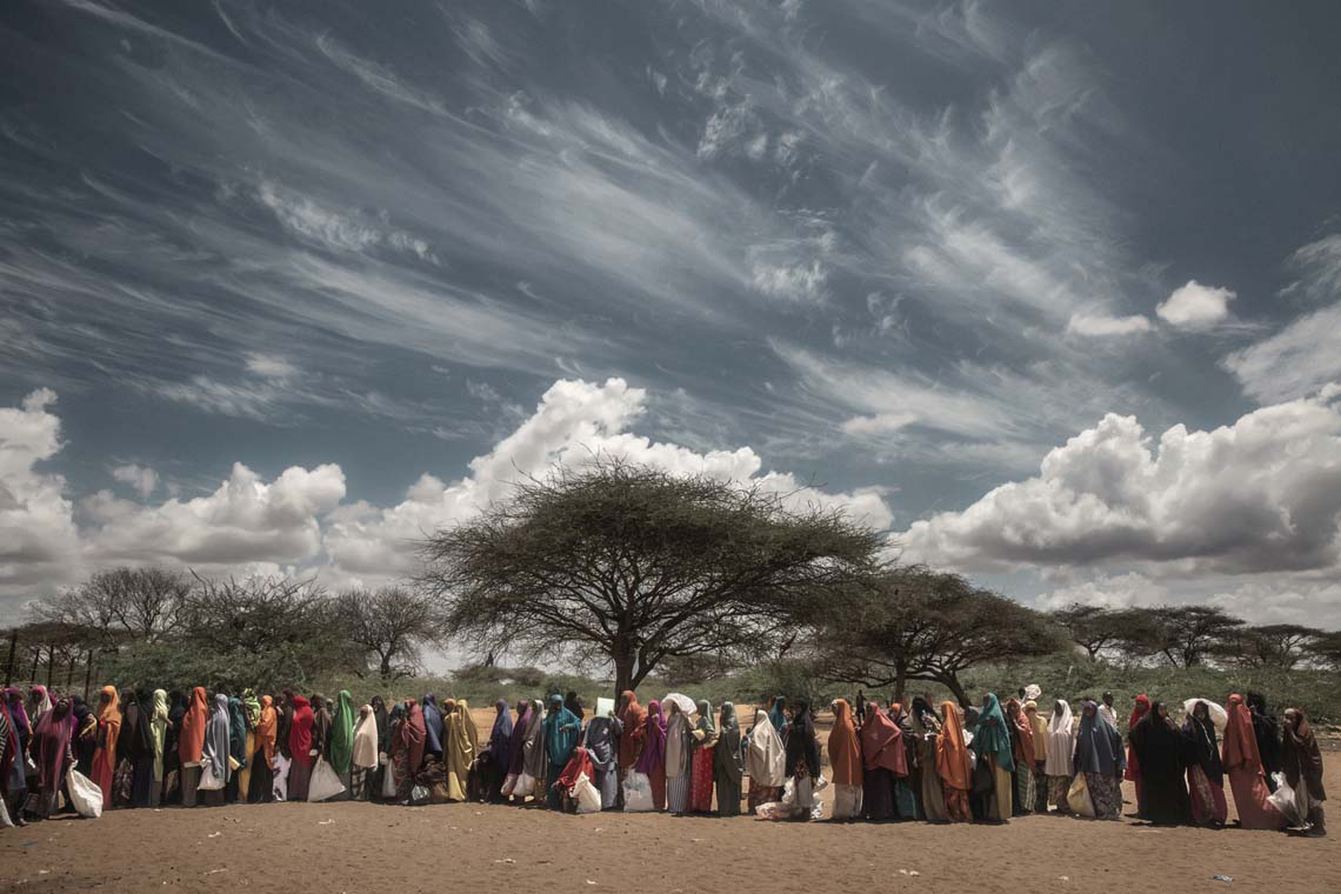 Profughi del campo Dadaab in Kenya (mostra e libro Resilient)